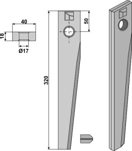 Kreiseleggenzinken für HR 1000-Serie