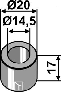 Bus 17xØ14,5xØ20