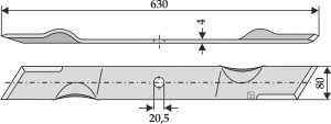 Maaimes 630mm