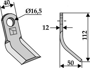 Y-mes 112x40mm