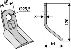 Y-mes 120x60mm