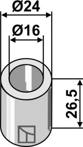 Bus 25,6xØ16xØ24