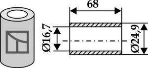 Bus 68xØ16,7xØ24,9