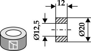 Bus 12xØ12,5xØ20
