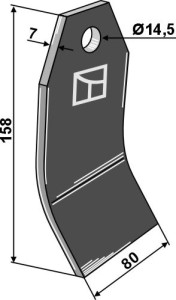 Mes 158x80mm