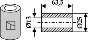 Bus 63,5xØ13xØ25