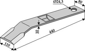 Maaimes 440mm