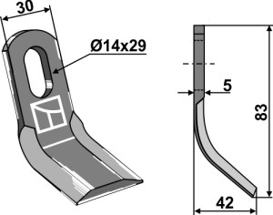 Y-mes 83x30mm