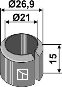 Spanbus 15xØ21xØ26,9