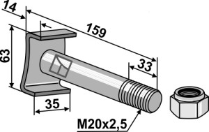 Bout met borgmoer - 10.9