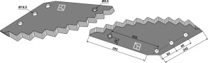 Voermengwagenmes