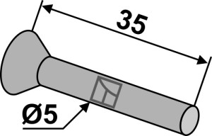 Klinknagel Ø5x35