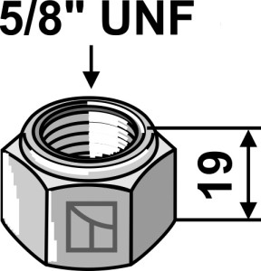 Borgmoer - 5/8''UNF