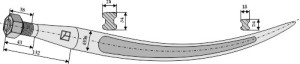 Balenklemhaak 760mm