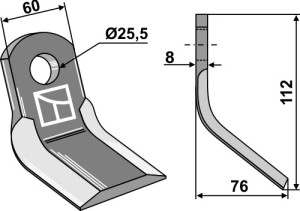 Y-mes 112x60mm