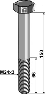 Bout - M24x3 - 10.9