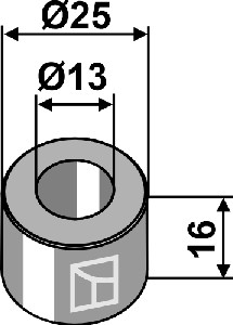 Bus 16xØ13xØ25