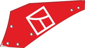 Streichblech-Hinterteil - links