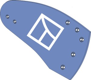 Streichblech-Hinterteil HRP-236O - rechts