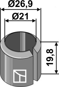 Bus 19,8xØ21xØ26,9
