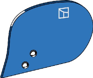Vorschälerblech - links