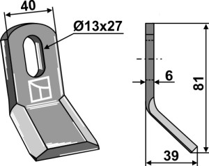 Y-mes 81x40mm