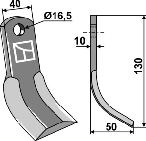 Y-mes 135x40mm