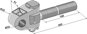 Gelenkkopf M36x3