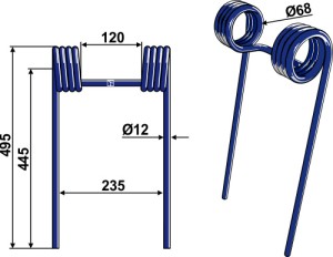 Wiedegtand Ø12mm