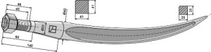Dent de griffe 940mm