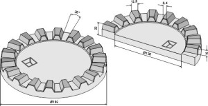 Klemmverstellscheibe