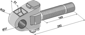 Stangkop Ø37