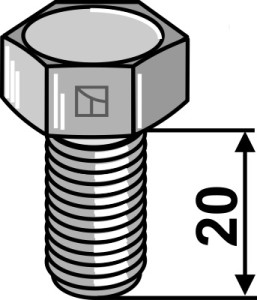 Bolt M12x1,25