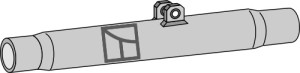 Topstangbuis - 320mm
