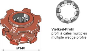Nestenwiel Ø140