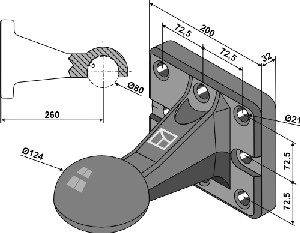 Trekoog (TÜV- getest)