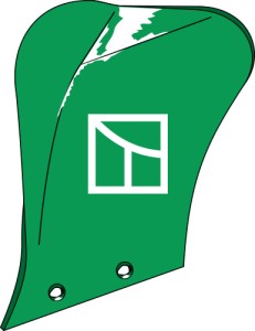 Düngereinlegerblech - links