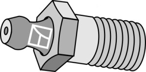 Lubricating nipple M10