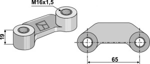 Bügelmutter - M16x1,5
