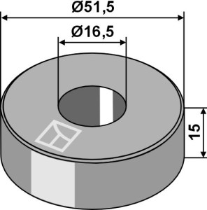 Bus 15xØ16,5xØ51,5