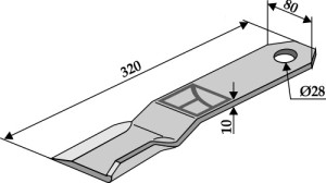 Mulchmes 320mm