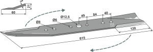 Maaimes 615mm