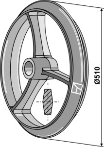 Cambridge roll ring - Ø510mm