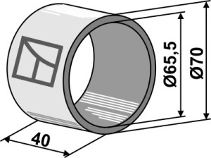 Ring for hardwood bearing