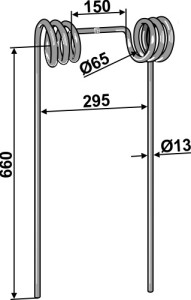 Wiedegtand (stro) Ø13mm