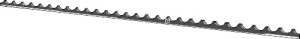 Toothed ridge 40x8x2500