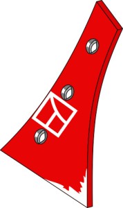 Streichblech-Vorderteil - rechts