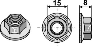 Nut - M10x1,5