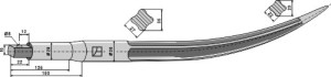 Dent de griffe 680mm