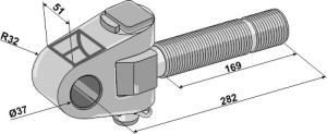Stangkop M36x4
